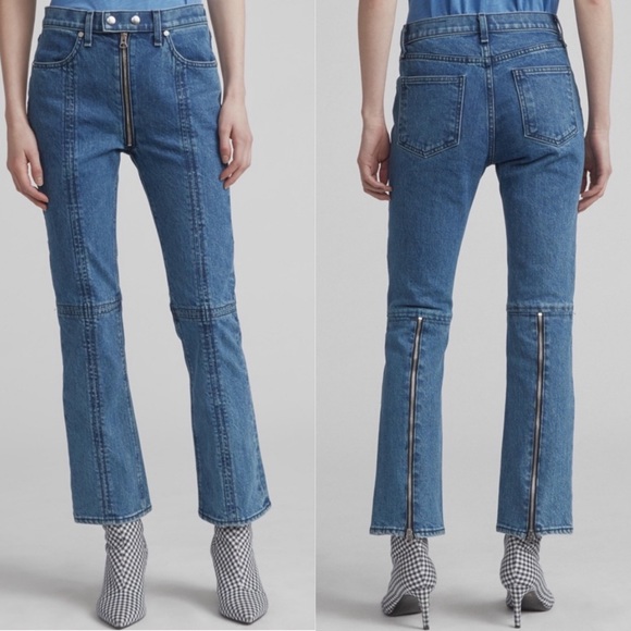 RAG & BONE Blue Bain Iver Jeans - Picture 2 of 5